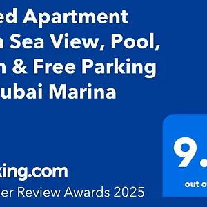 1 Bed With Sea View, Pool, Gym & Free Parking In Marina Apartment